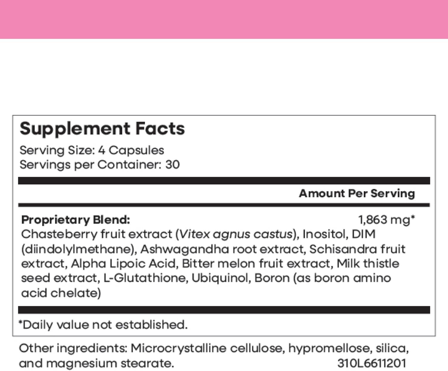 Femme Optimyze Women's Hormone Balance Capsules - Female Hormones Support Supplement for Hormonal Regulation