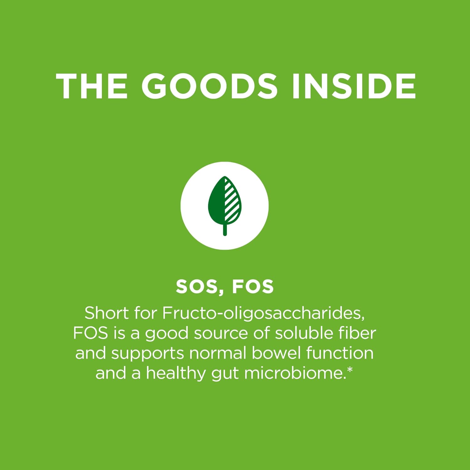 Fiber Gummy Rings with Prebiotic FOS, Digestive & Gut Health Support, 500 Million CFUs