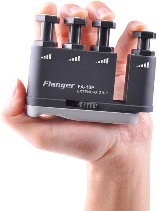 Finger Exerciser Hand Grip Strengthener for Athletes, Guitar Players, Musicians - Physical Therapy Finger Training