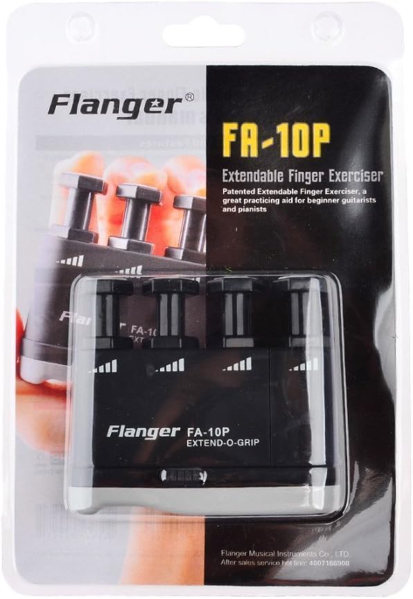 Finger Exerciser Hand Grip Strengthener for Athletes, Guitar Players, Musicians - Physical Therapy Finger Training