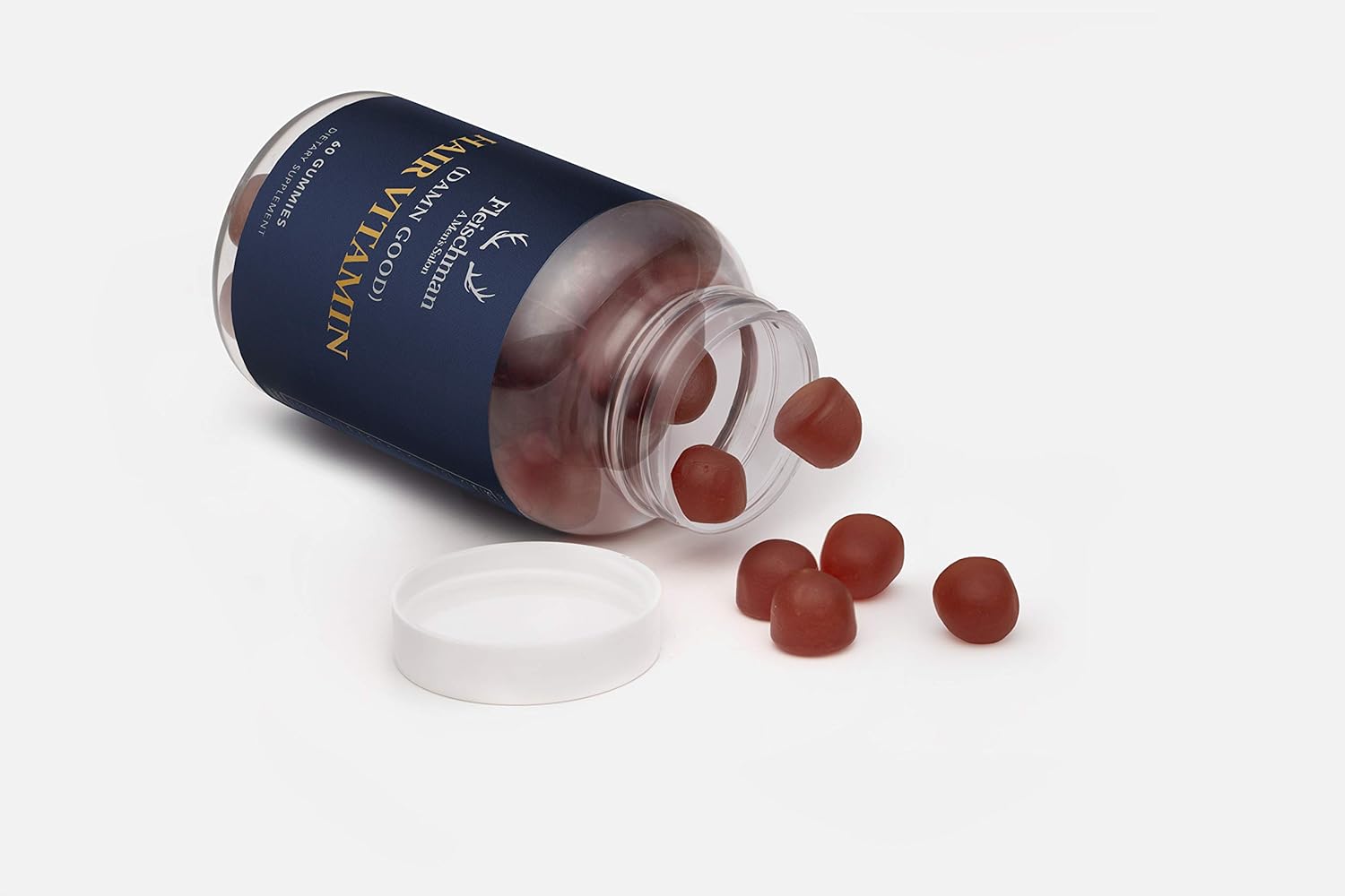 Fleischman Damn Good Hair Vitamin Gummies for Men - 60 Count