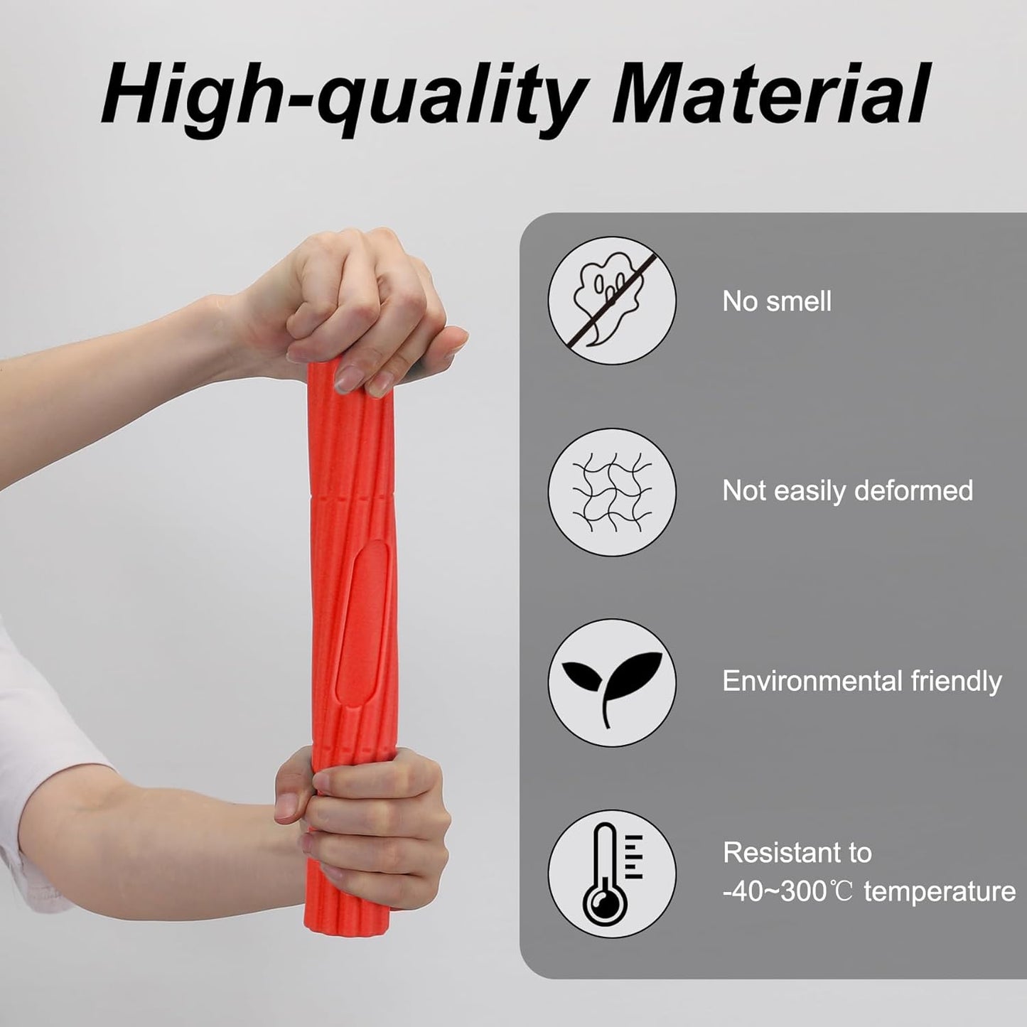 Flex Therapy Bar for Tennis Elbow, Golfers Elbow, Tendonitis, Wrist, Forearm Pain Relief - Resistance Strengthener