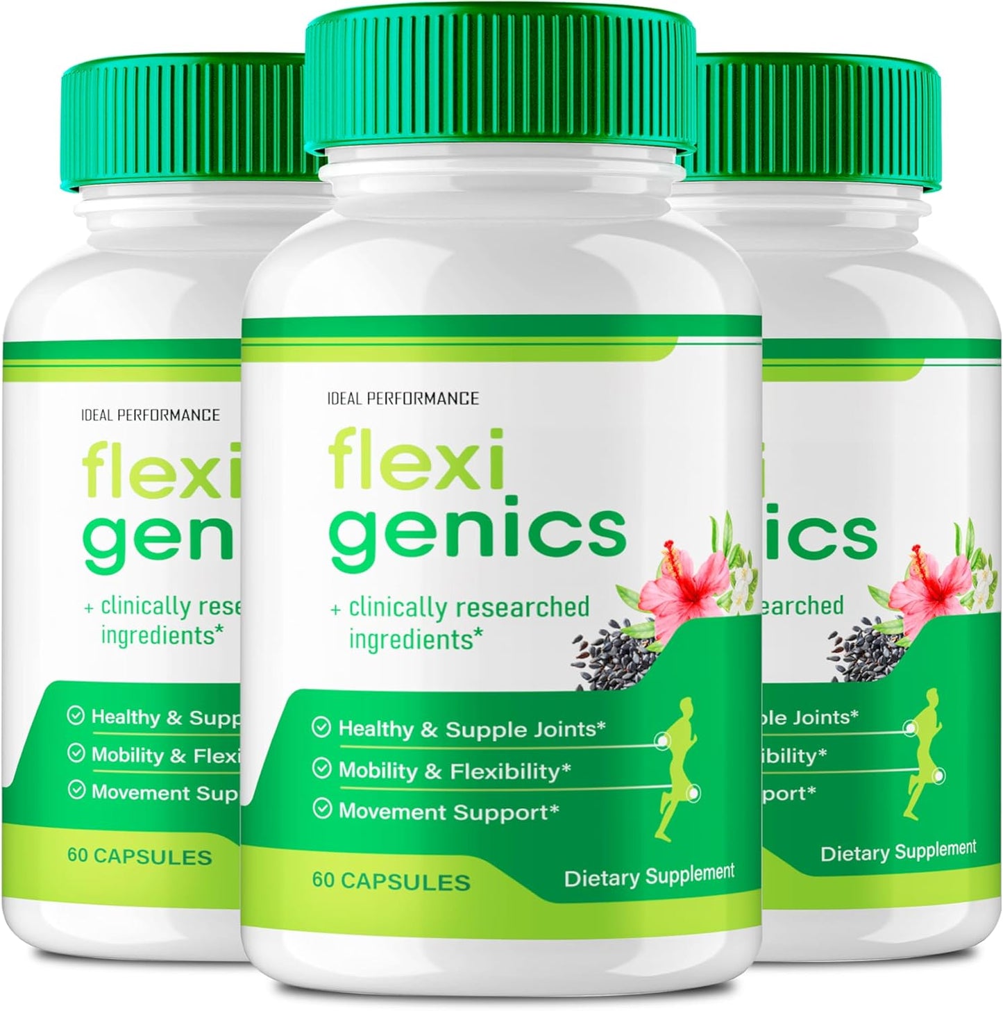 Flexigenics Capsules - Maximum Strength Advanced Formula Supplement (3 Pack)