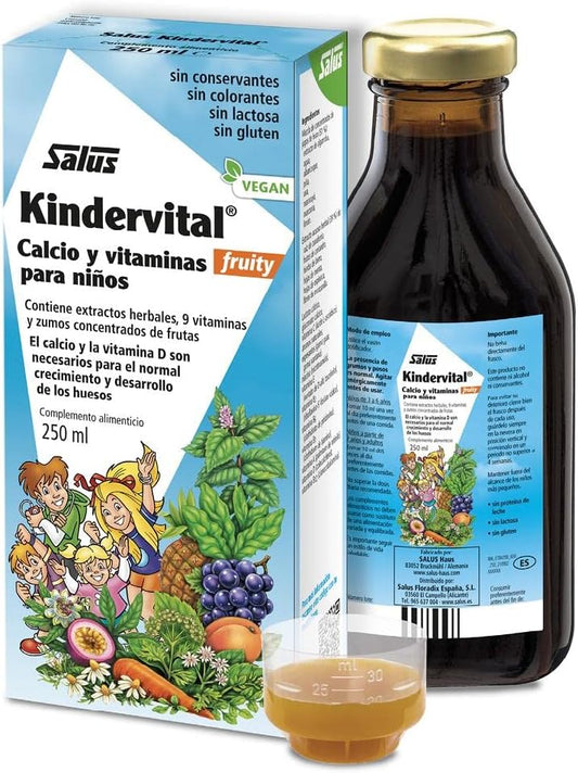 Floradix Kindervital Children's Fruity Formula Supplement - 250ml