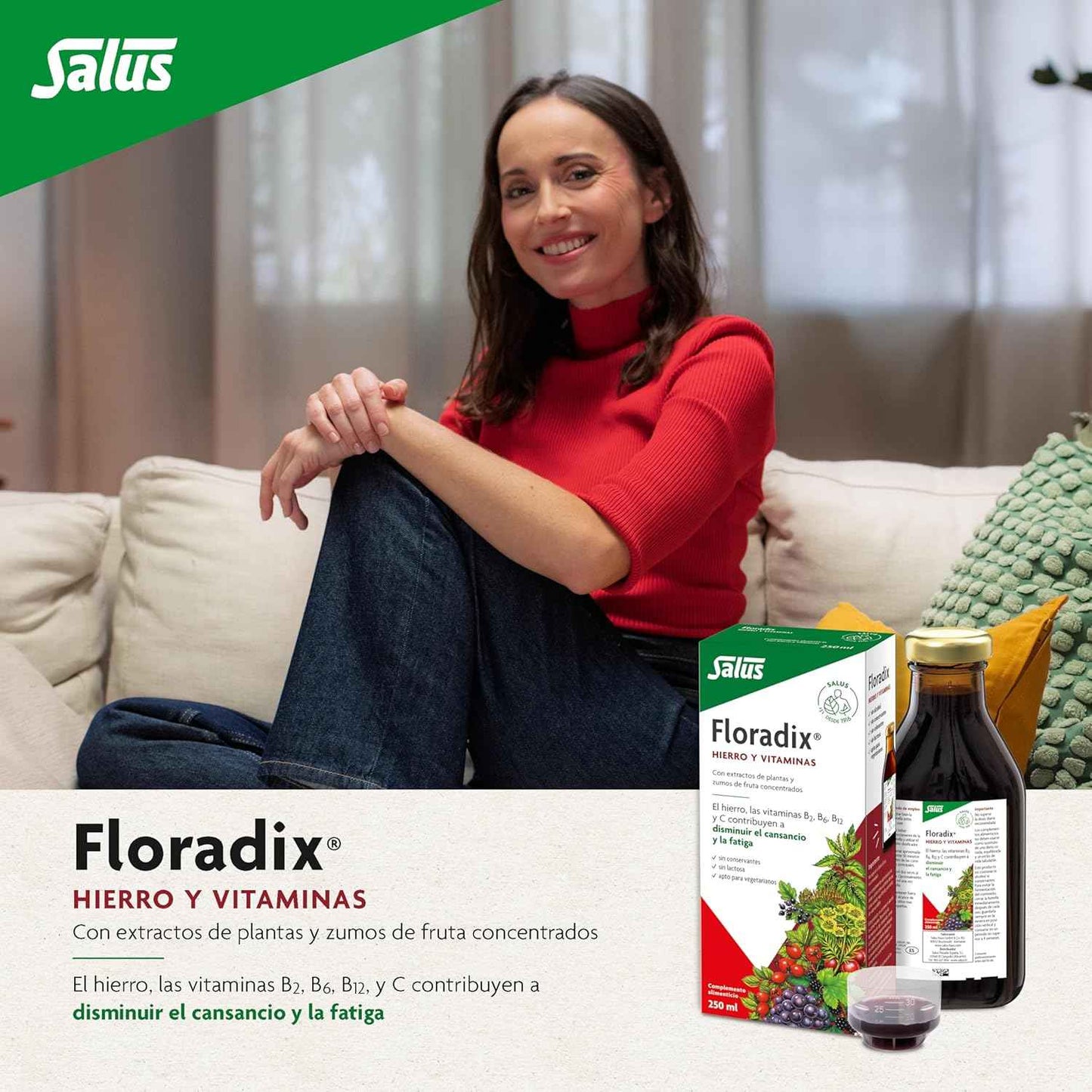 Floradix Liquid Iron and Vitamin Formula 250ml