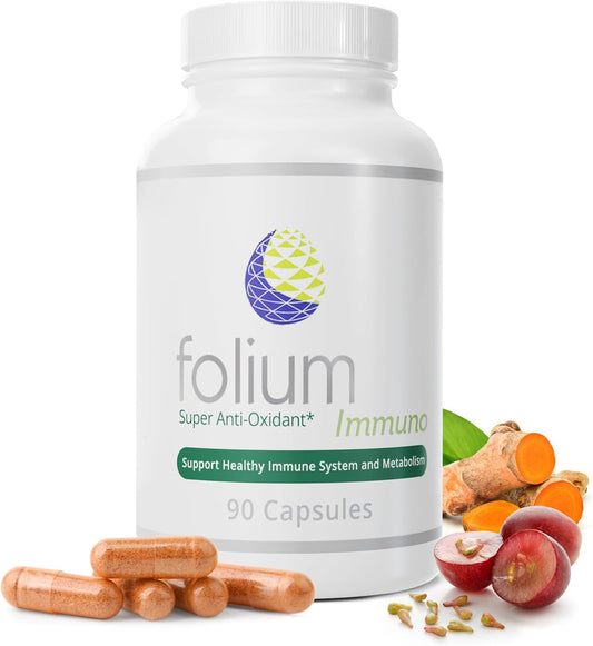 Folium Immuno Inflammatory Supplement with Pine Parts & Natural Extracts for Immune Support & Inflammation Management