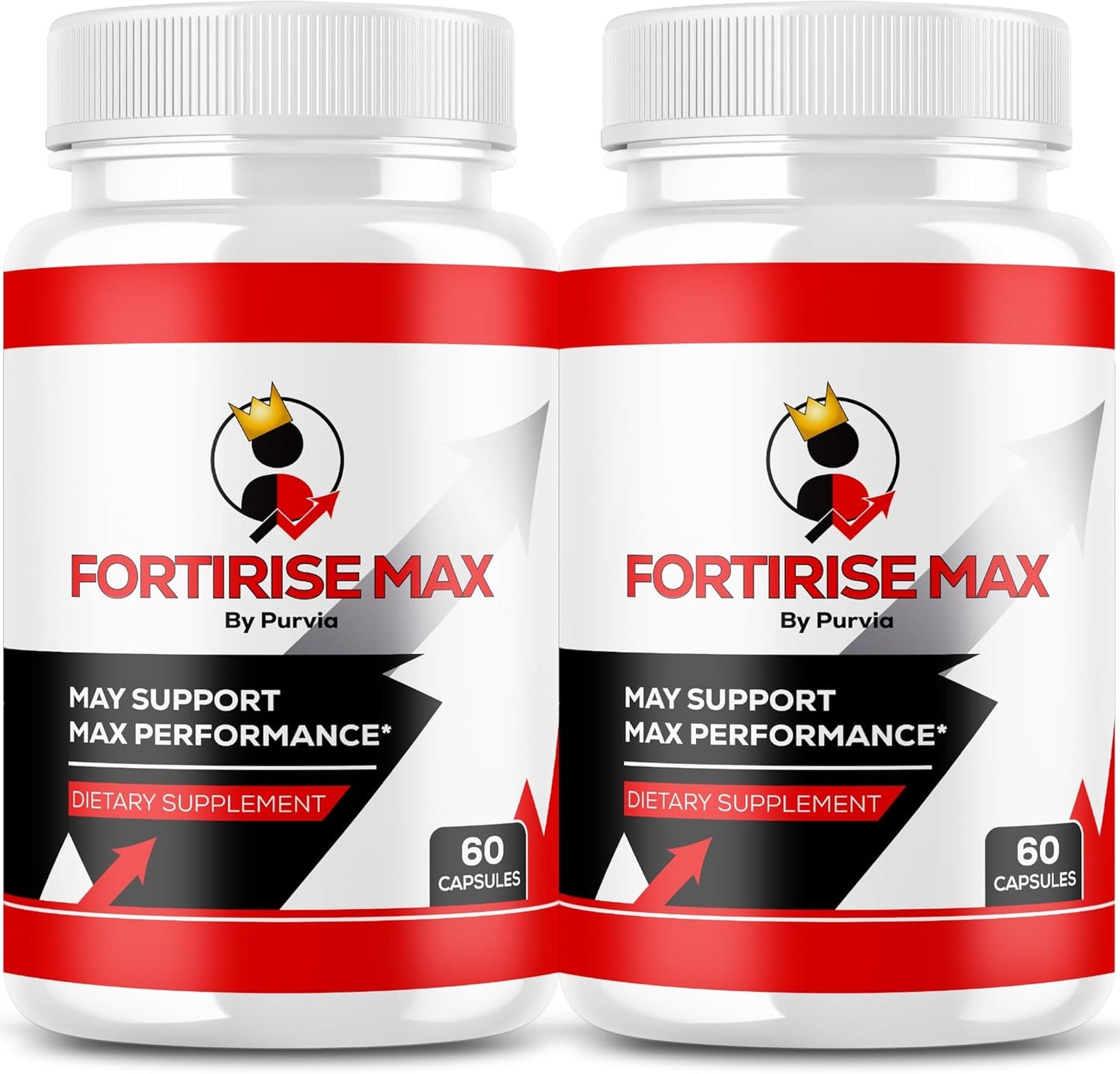 Fortirise Max (2 Pack) - Maximum Strength Formula for Overall Wellness Support, 120 Capsules