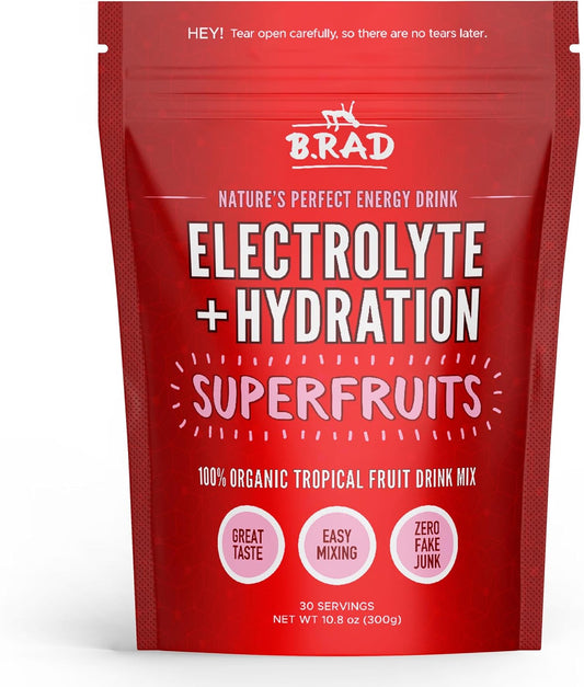 Freeze-Dried High-Antioxidant Tropical Fruit Powder for Hydration & Energy - 10.8 oz, 30 Servings