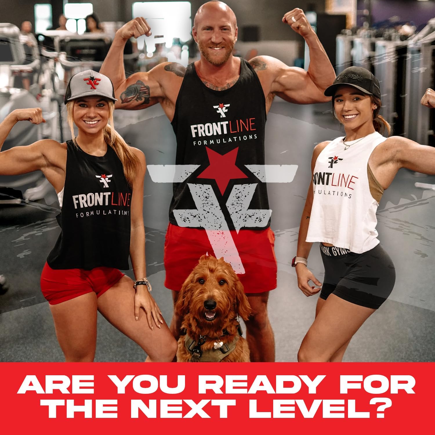 Frontline Formulations Amino Flood: BCAAs and Essential Amino Acids, Muscle Building Formula with Great Taste, Veteran Owned (30 Servings)