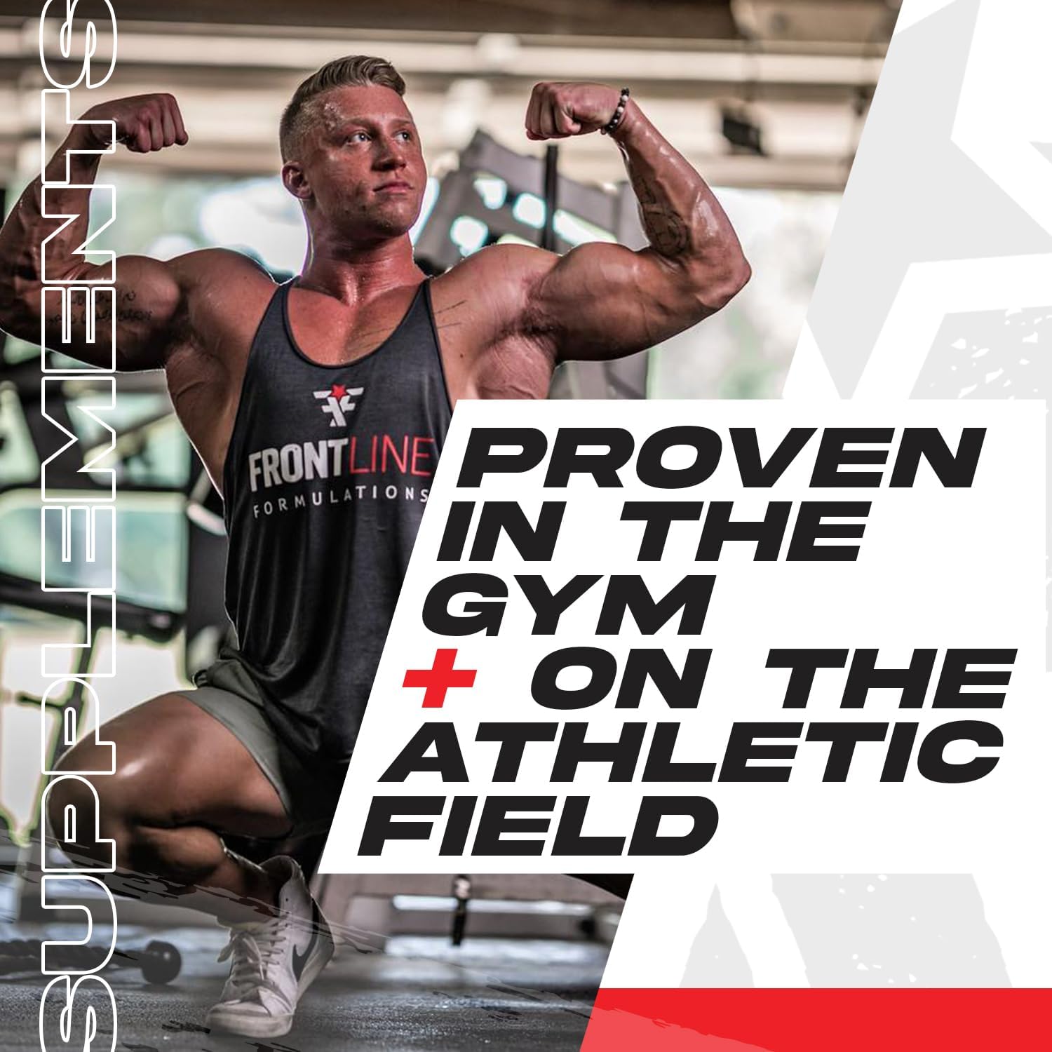 Frontline Formulations Amino Flood: BCAAs and Essential Amino Acids, Muscle Building Formula with Great Taste, Veteran Owned (30 Servings)