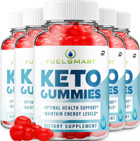 FuelSmart ACV Gummies Supplement 1000MG with Vitamin B12 - Weight Management & Keto Support - 5 Pack, 300 Gummies, Reviews