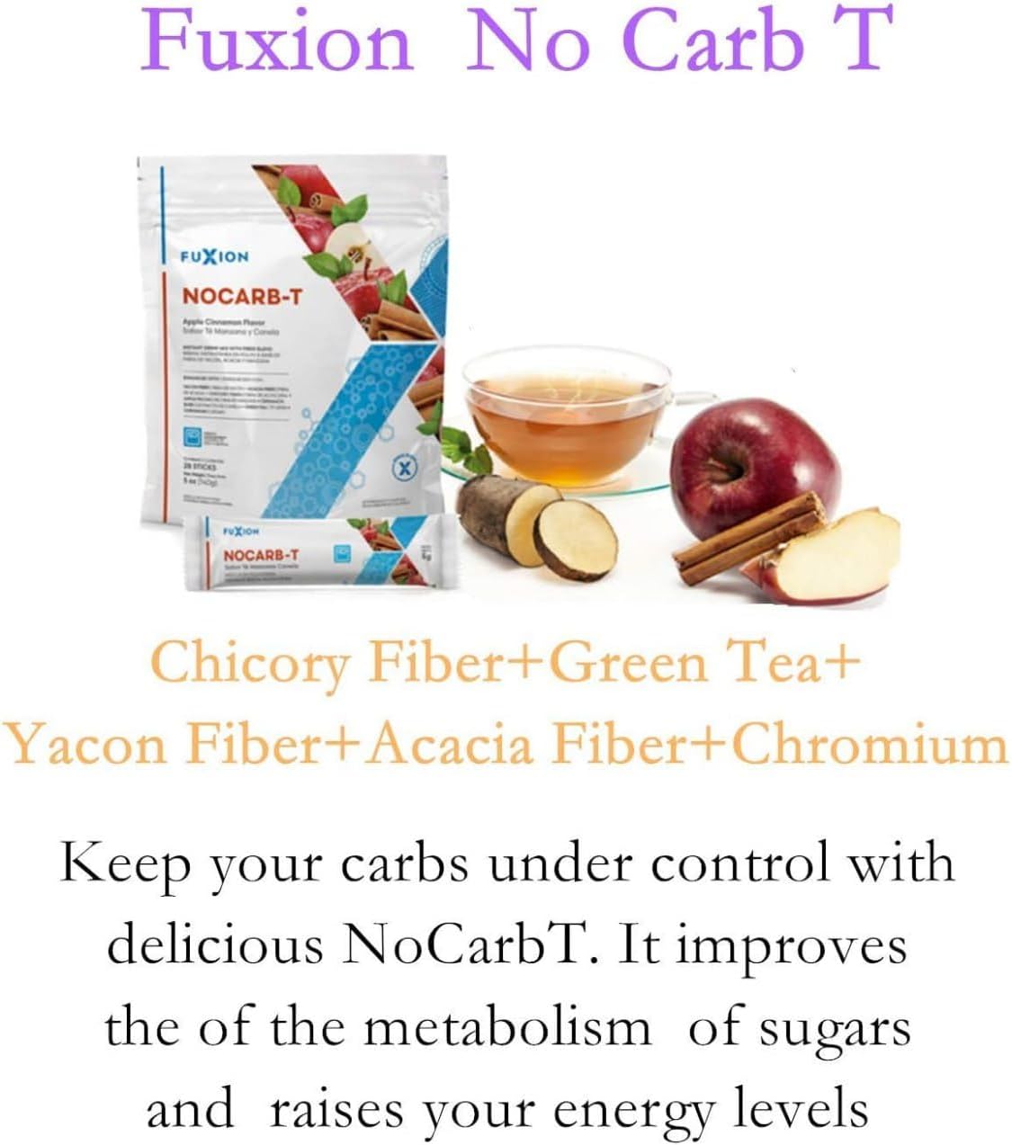 Fuxion Healthcare Assorted Product Bundle - 28 Sticks of Nocarb T, 1 Pound Pack