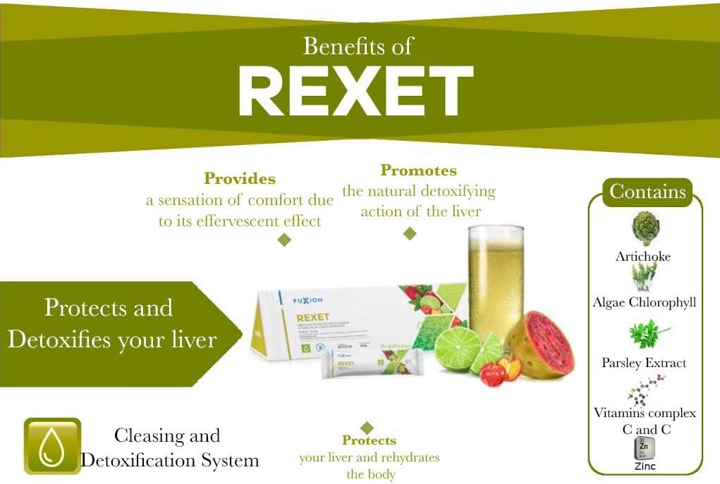 Fuxion Rexet Stick Pack - 28 Sticks for Energy and Focus Boost