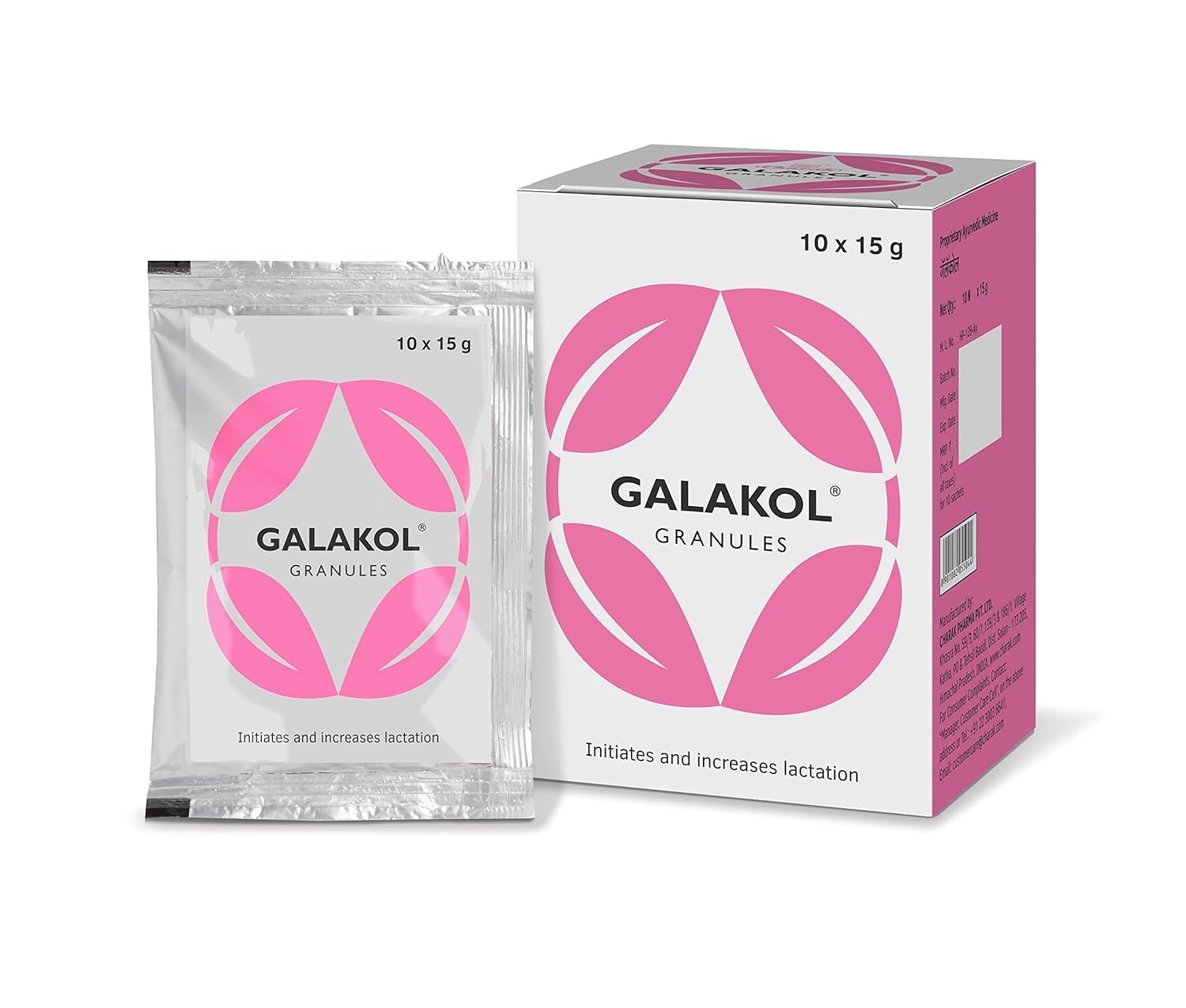 Galakol Granules: Boost Lactation & Breast Milk Production - 10 Sachets of 15 gm