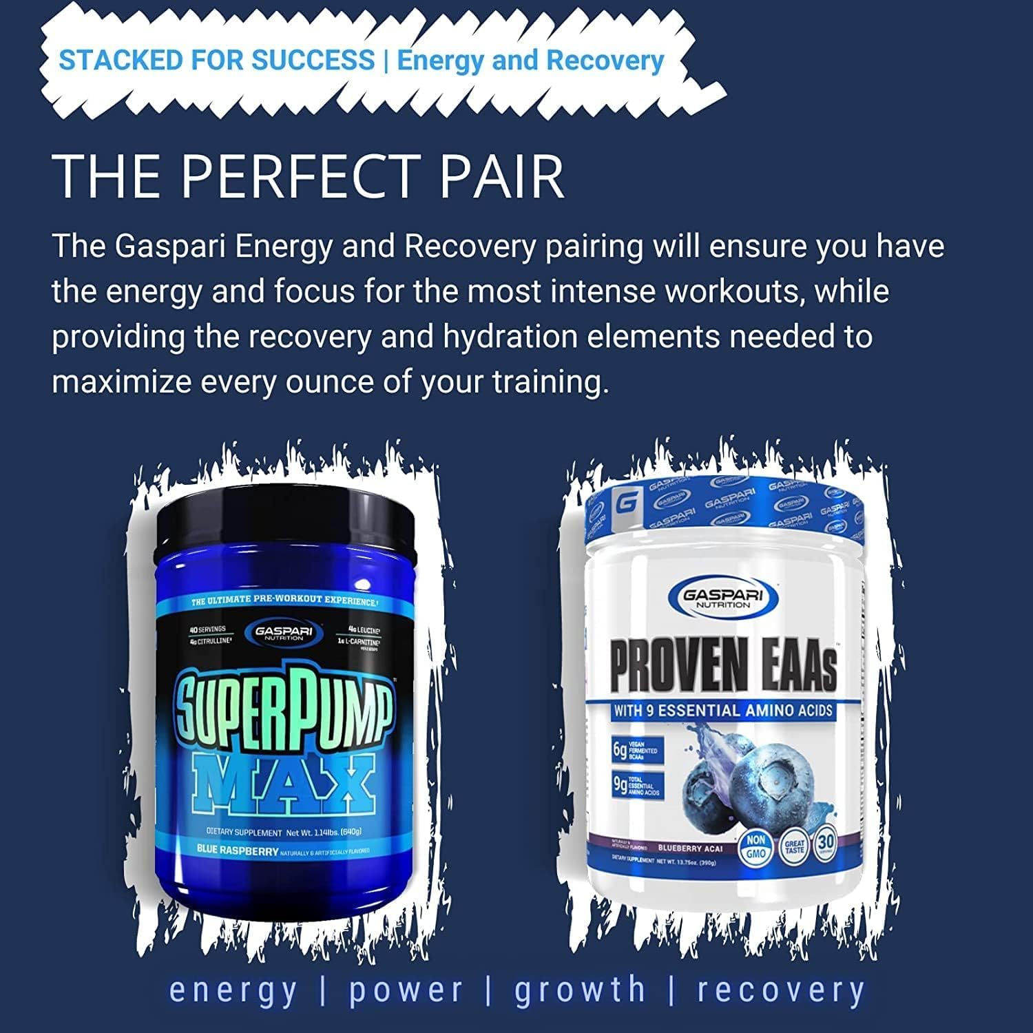 Gaspari Nutrition Vegan Fermented EAAs with Electrolytes for Recovery (30 Servings, Lemon Ice)