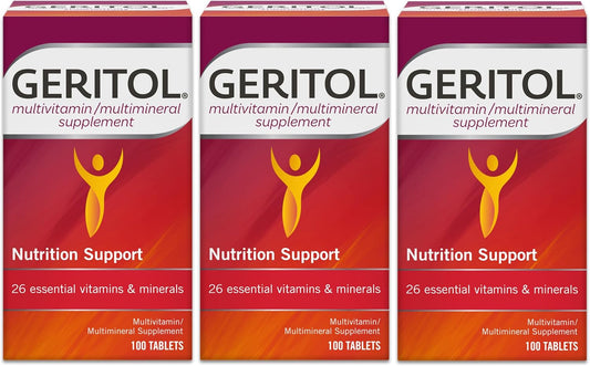 Geritol Multivitamin Supplement Pack - 3 Bottles