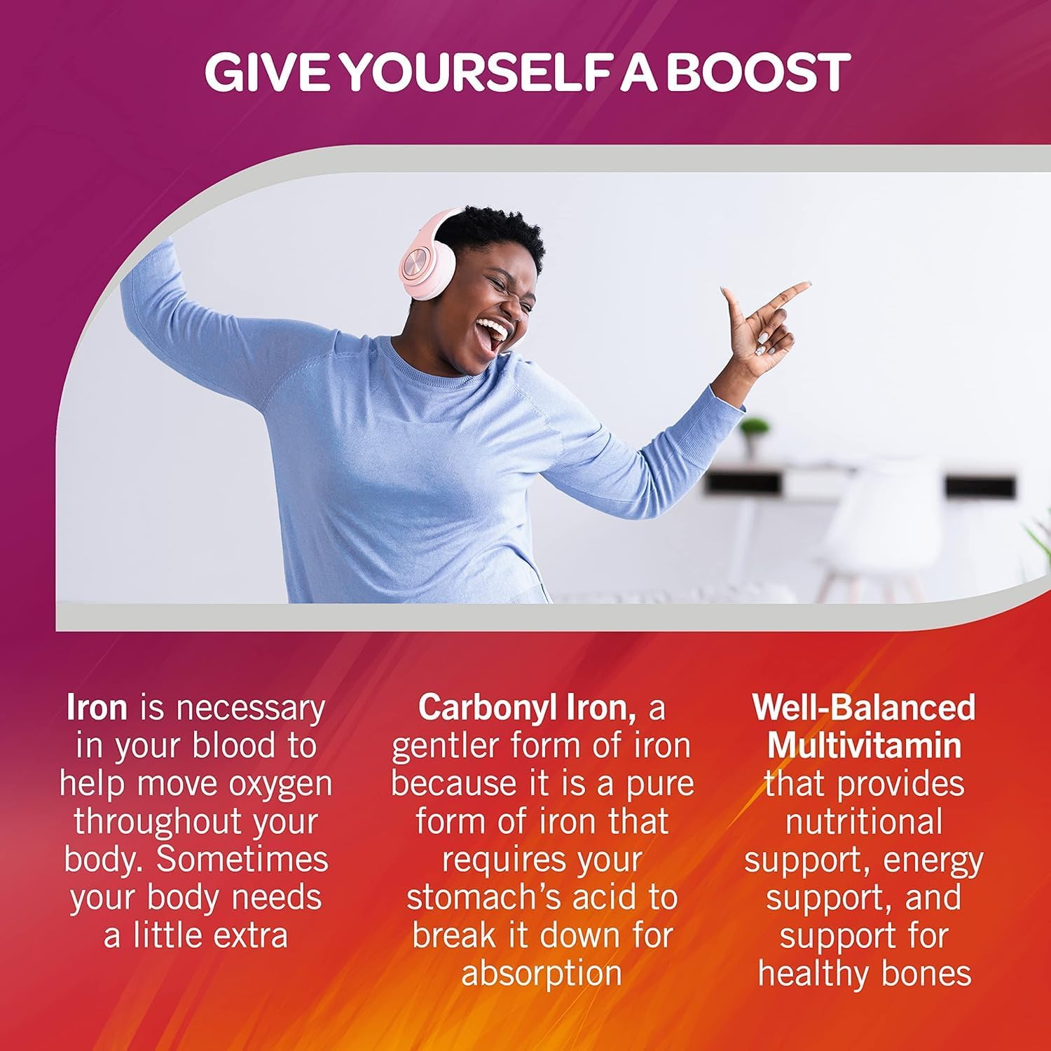 Geritol Multivitamin Supplement Pack - 3 Bottles