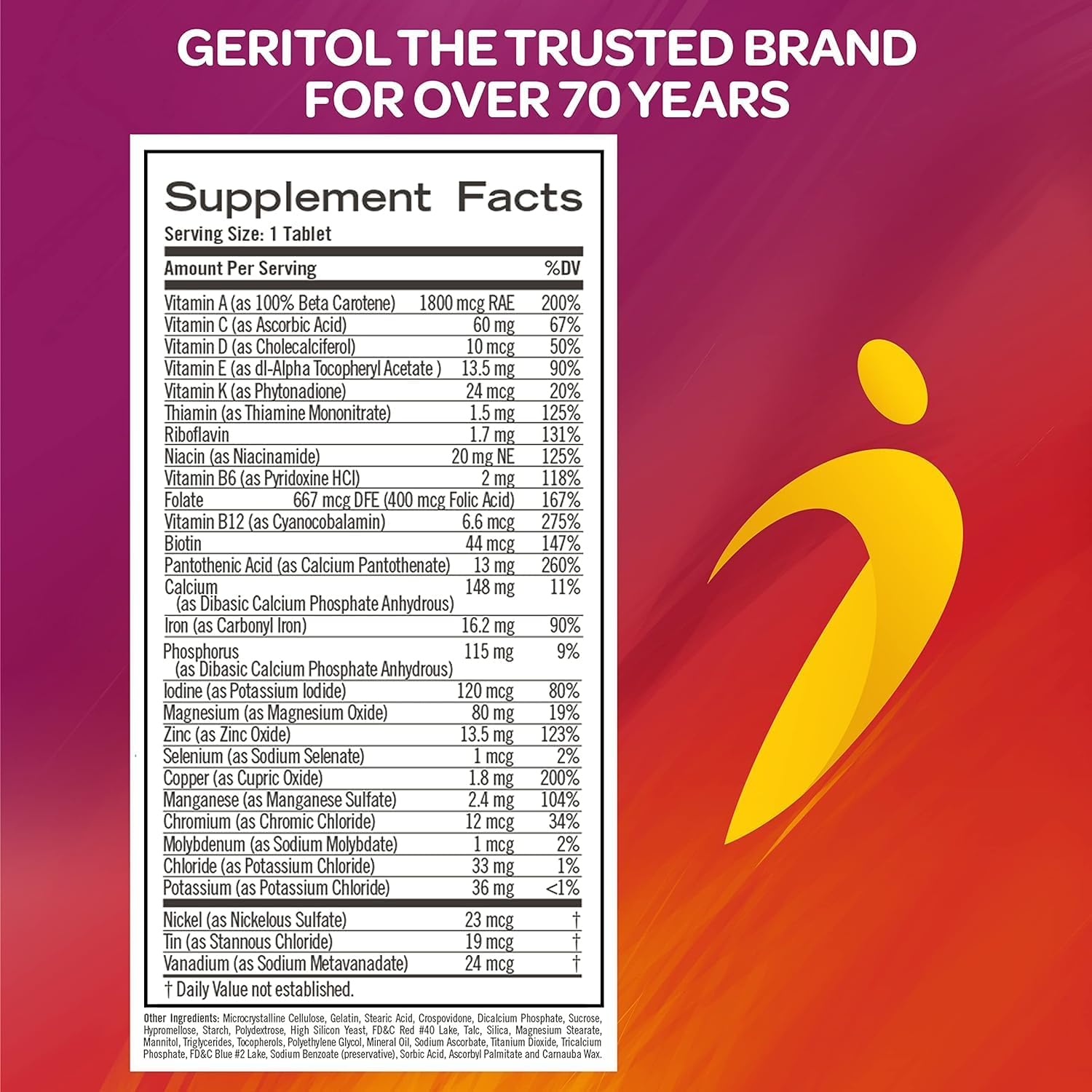 Geritol Multivitamin Supplement Pack - 3 Bottles