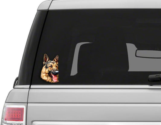 German Shepard K9 Vinyl Decal Sticker for Cars, Trucks, Windshields, Laptops - Vinyl Junkie Graphics