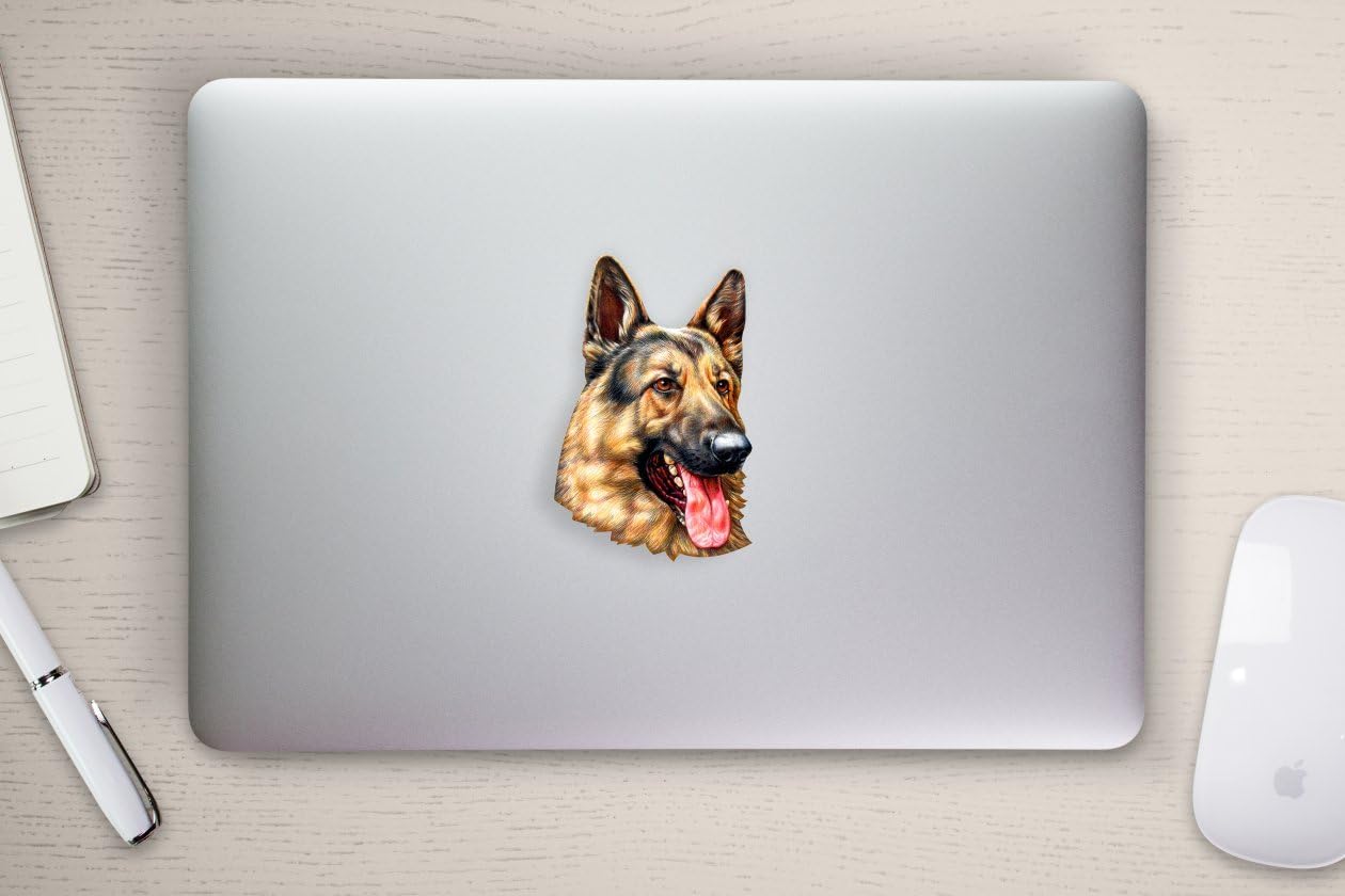 German Shepard K9 Vinyl Decal Sticker for Cars, Trucks, Windshields, Laptops - Vinyl Junkie Graphics