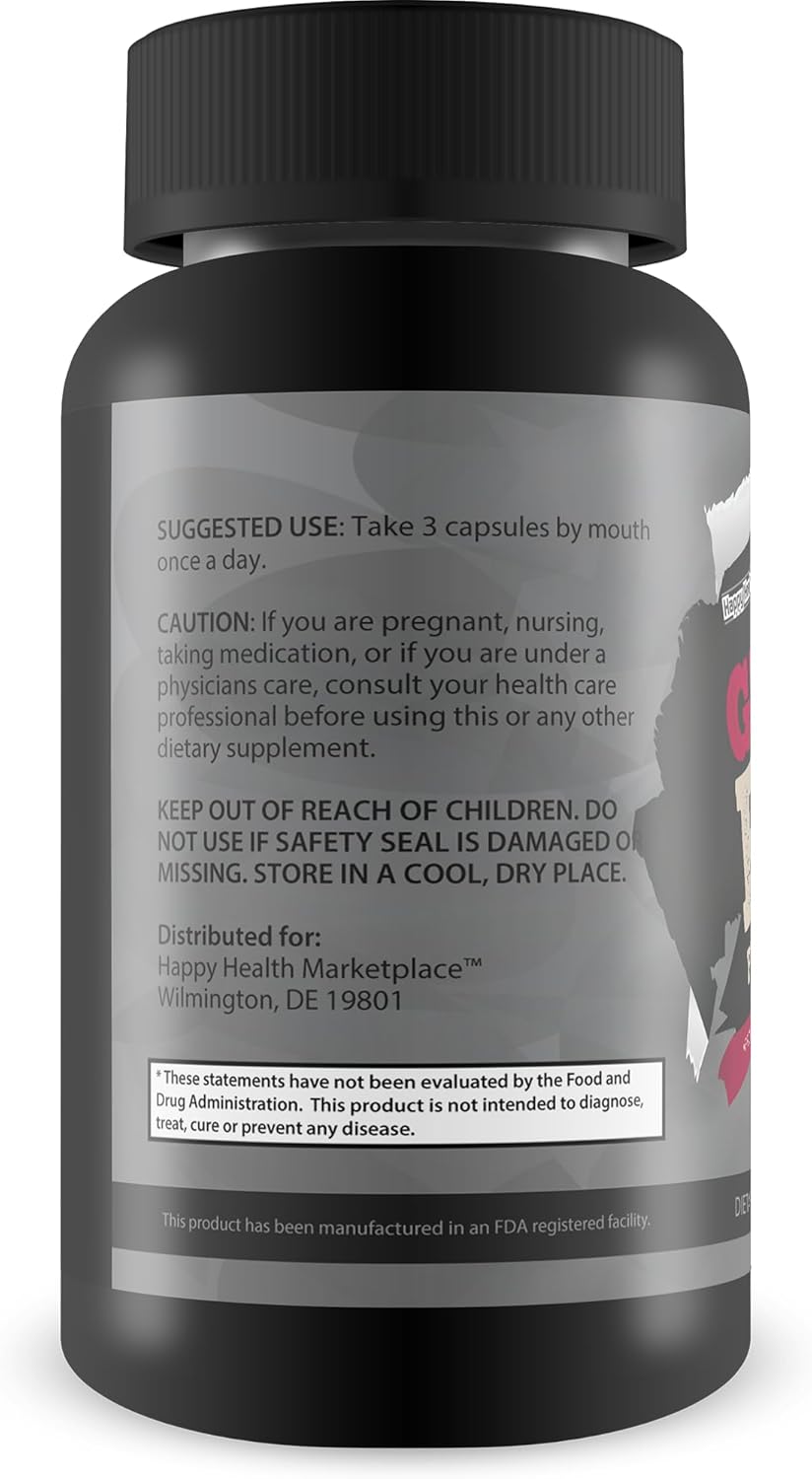 Giant FX7 Prostate Plus - Prostate Supplements for Energy, Endurance, and Healthy Function - With Zinc for Male Prostate Support