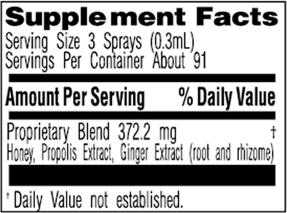 Ginger BellaBee Propolis Extract Supplement - Natural Dietary Support for Wellness and Immune Health