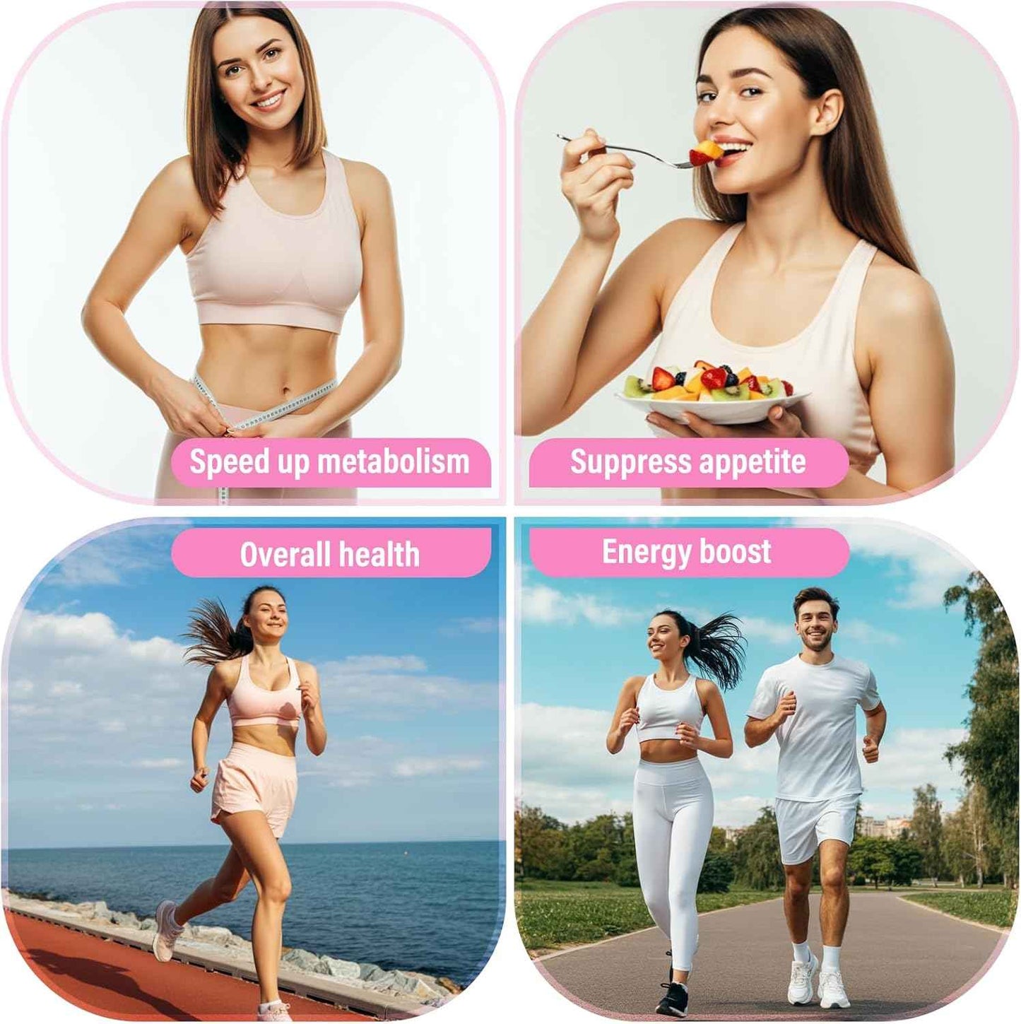 GLP-1 Alternative Supplement, Natural Extracts with Hops, Green Tea Extract, Garcinia Cambogia, Multivitamins, Probiotics, for Gut, GLP-1 Activate & Overall Health - 031