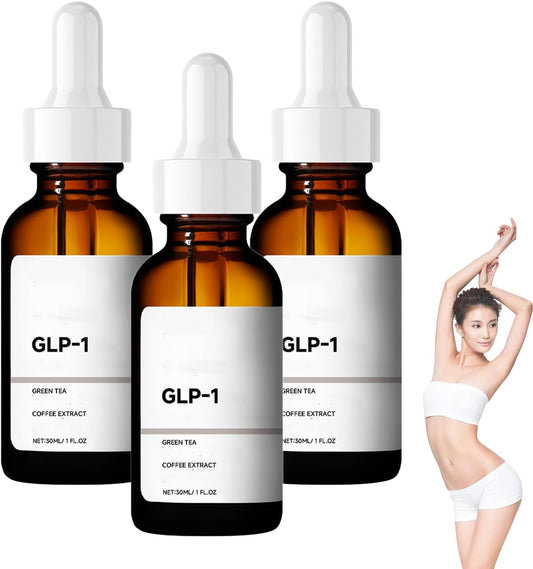 GLP-1 Liquid Women's Supplement Drops - 1 Fl Oz (3-Pack)