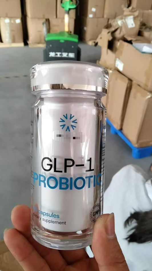 GLP-1 Probiotic Supplement with Akkermansia & Berberine HCI for Men and Women - 60 Vegan Capsules, Natural GLP1 Support for Overall Health