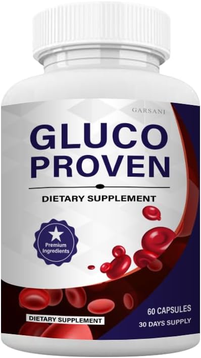 Gluco Proven Advanced Capsules - Single Bottle with 60 Capsules