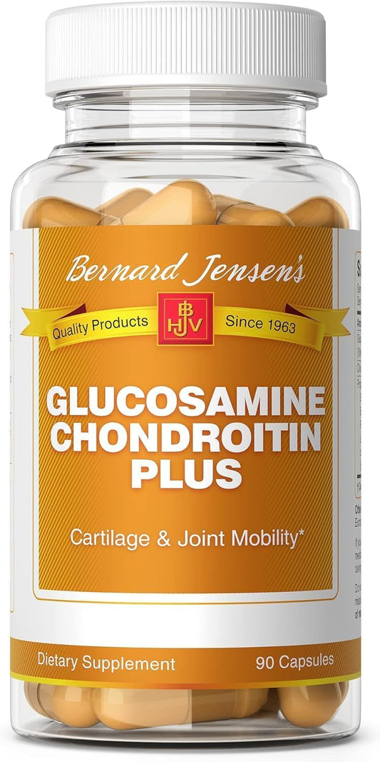 Glucosamine Chondroitin Plus with MSM and Turmeric - 90 Capsules for Joint Support and Mobility