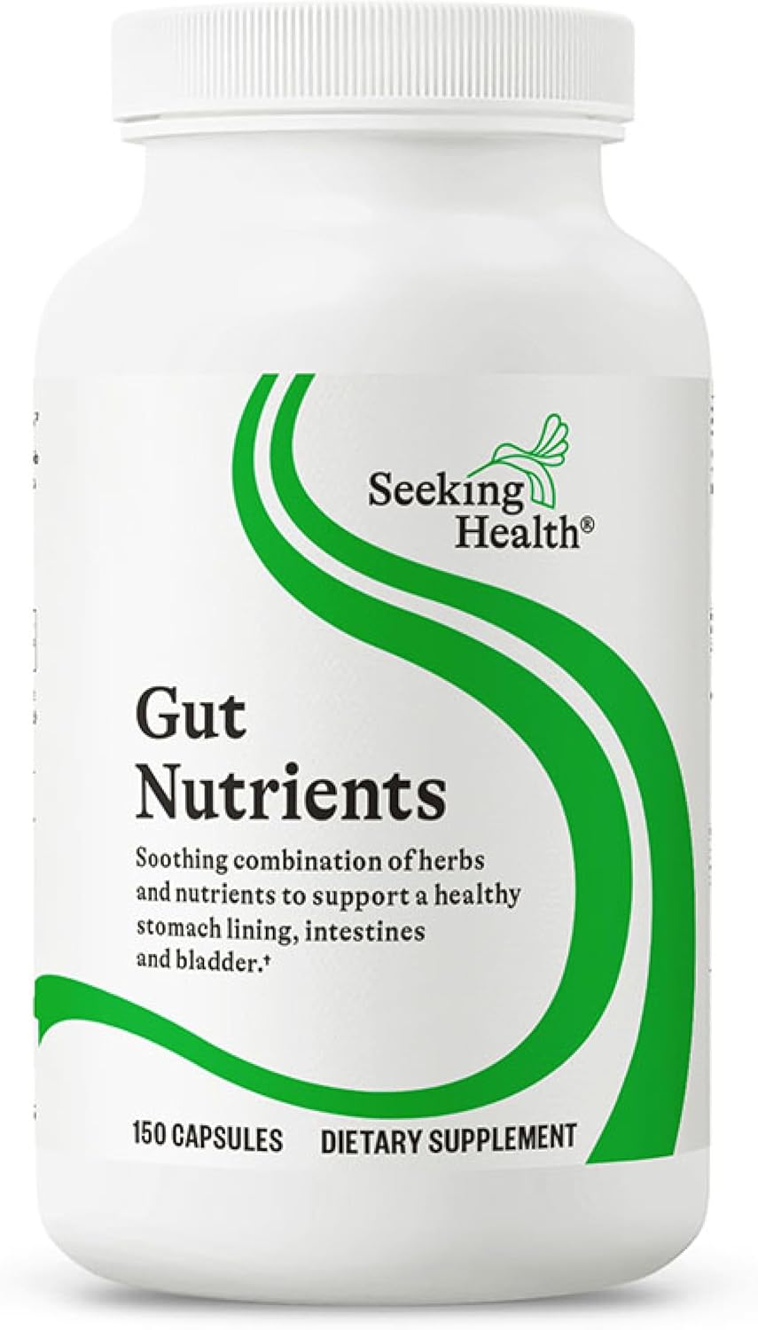 Glutamine-Free Digestive and Gastrointestinal Support Supplement - 150 Capsules