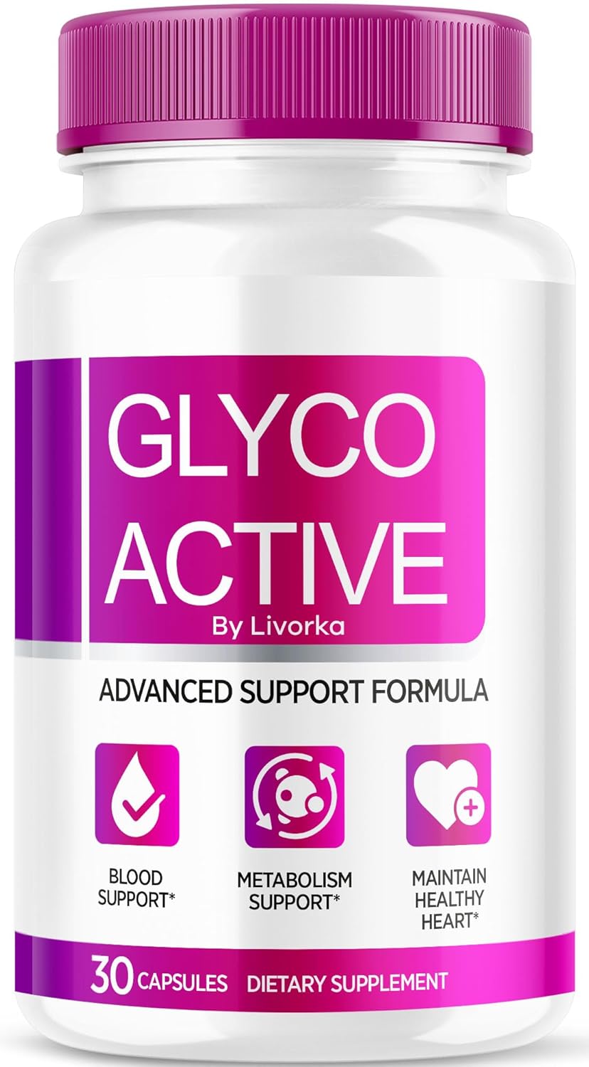 Glyco Active Capsules - 30 Count Natural Formula for 1 Month Supply - Advanced Formula with Positive Reviews