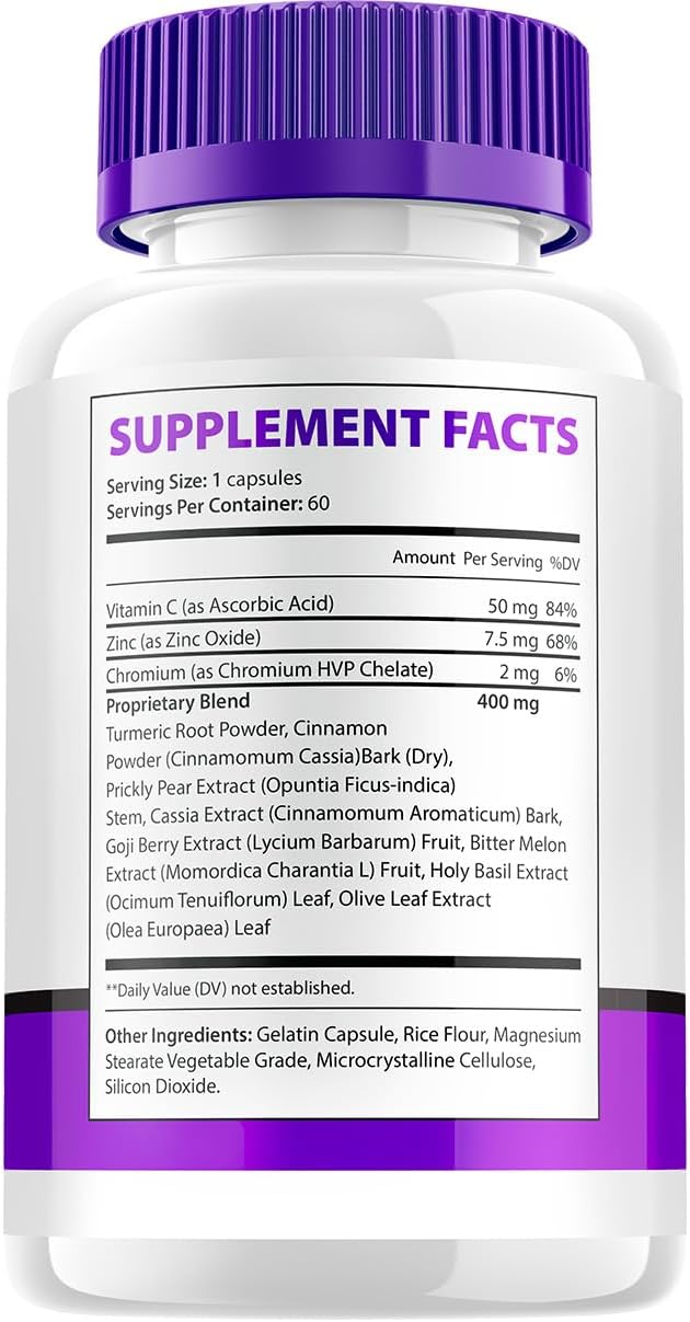 Glyco Optimizer Supplement 2 Pack - Advanced Formula for Healthy Vitamin Support - Maximum Strength GlycoBoost Capsules, 120 Count