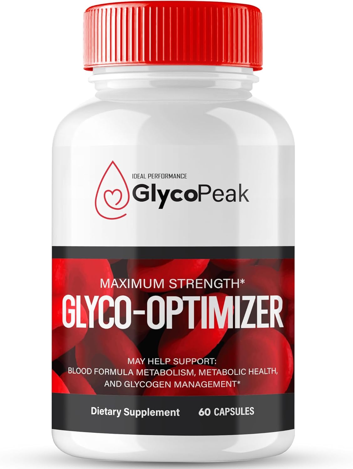 Glyco Peak Health Support Supplement Capsules - Maximum Strength Formula for Ideal Performance & Wellness (60 Capsules)