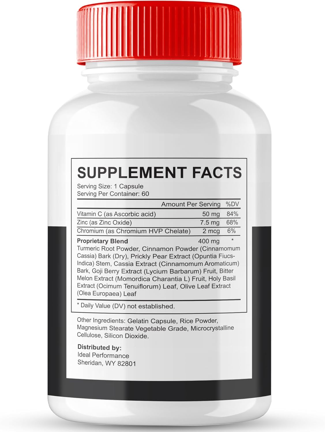 Glyco Peak Health Support Supplement Capsules - Maximum Strength Formula for Ideal Performance & Wellness (60 Capsules)