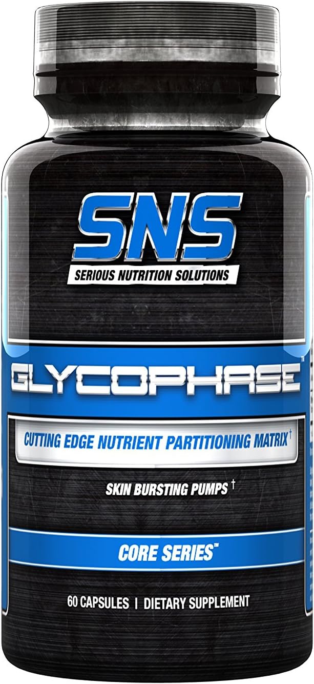 Glycophase Dietary Supplement Capsules by SNS Serious Nutrition Solution - 120 Veggie Capsules