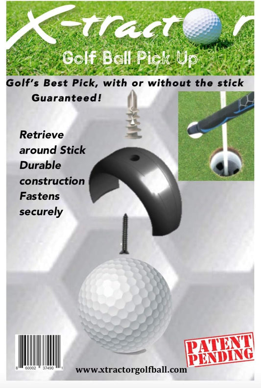Golf Ball Retriever Tool - TBH Xtractor for Easy Pick Up of Balls