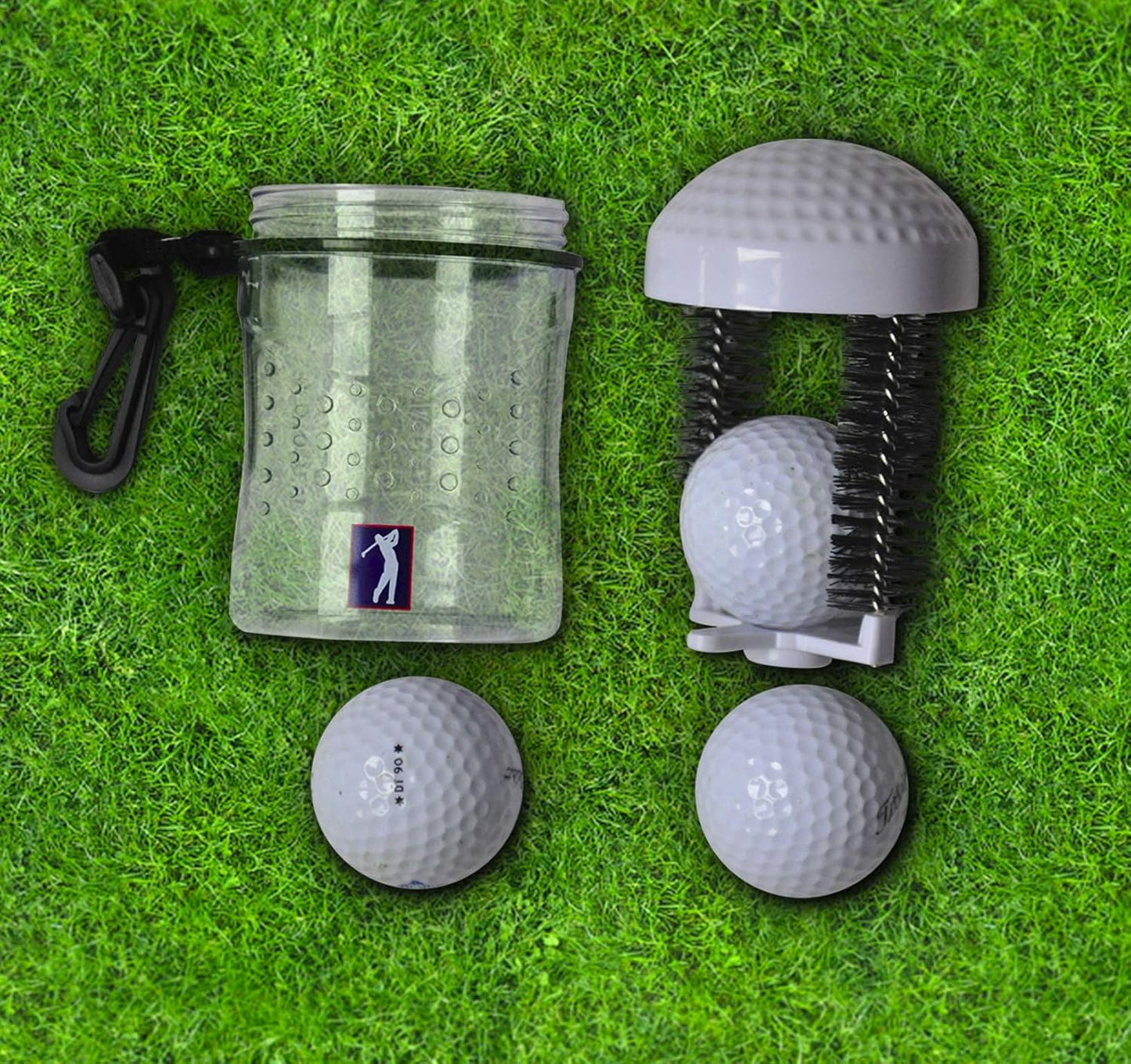 Golfer's Ultimate Gift: Ascent Golf Ball Washer Cleaner - Ideal Gift for Men and Women, Must-Have Accessory
