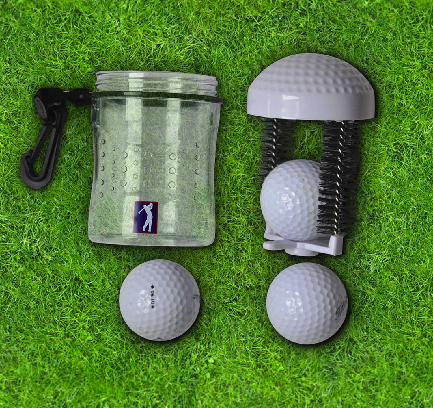 Golfer's Ultimate Gift: Ascent Golf Ball Washer Cleaner - Ideal Gift for Men and Women, Must-Have Accessory