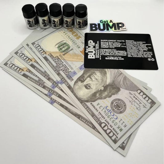 Got A Bump™ - 1g Container with 500mg of Caffeine (Starter Bundle) from GotABUMP.com