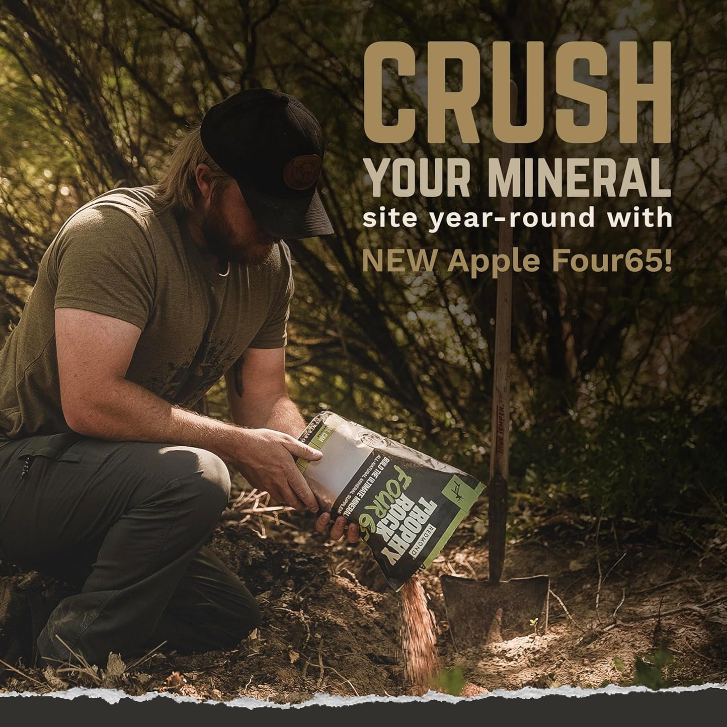 Granular Apple Deer Minerals - REDMOND Trophy Rock Apple Four65®