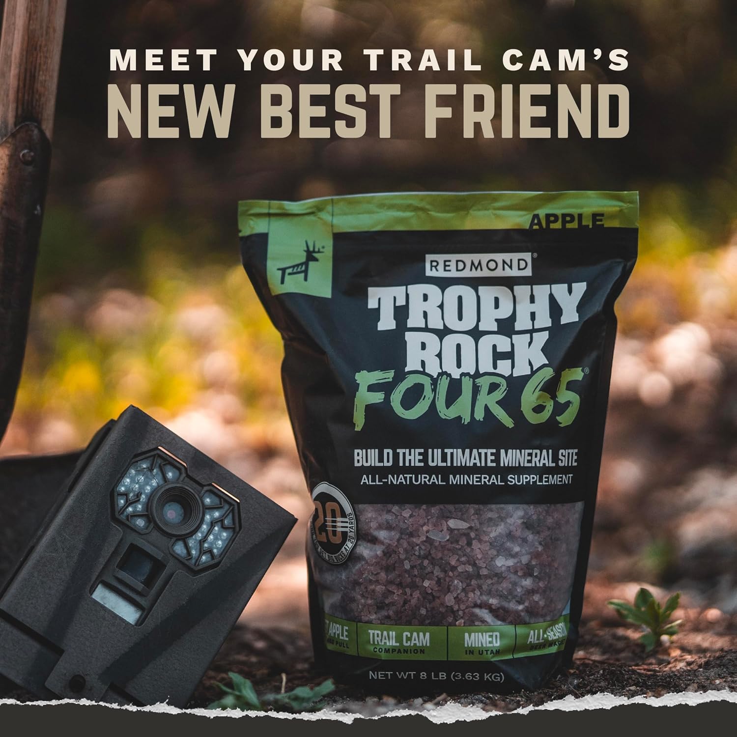 Granular Apple Deer Minerals - REDMOND Trophy Rock Apple Four65®