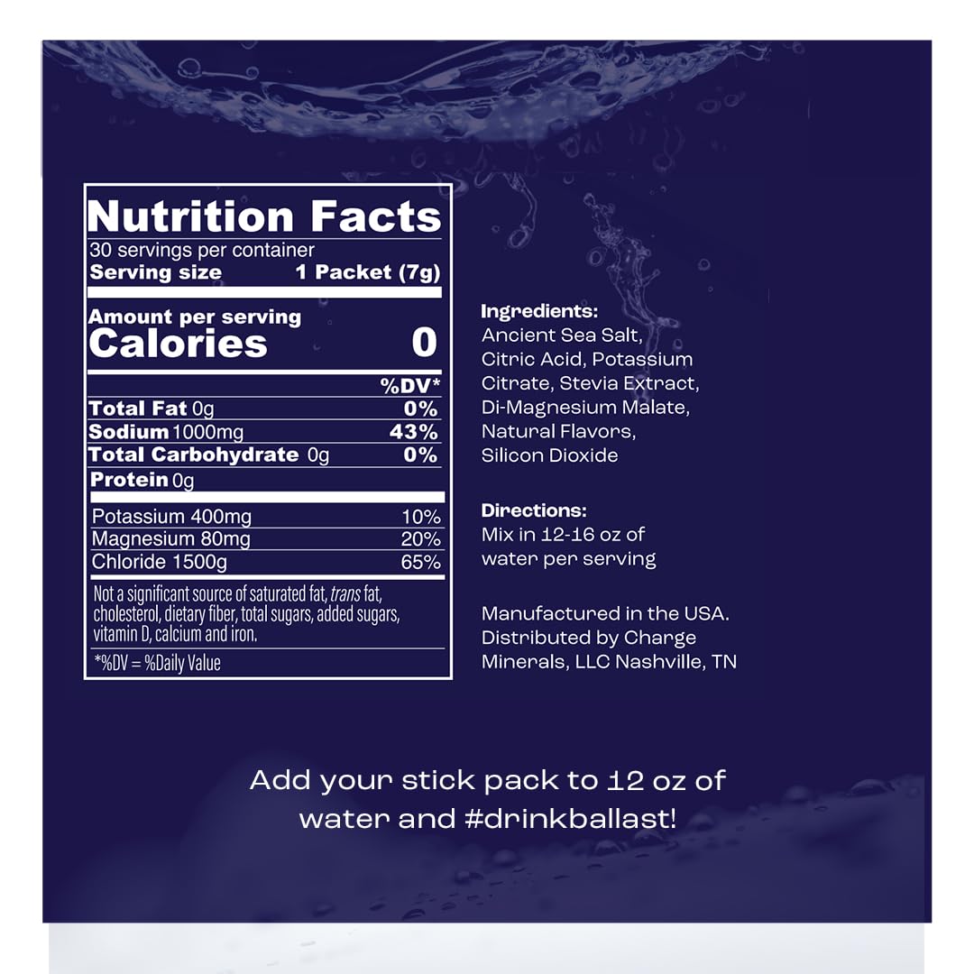 Grapefruit Electrolyte Powder for Rapid Rehydration - Zero Sugar, Keto & Paleo Friendly - 30 Servings