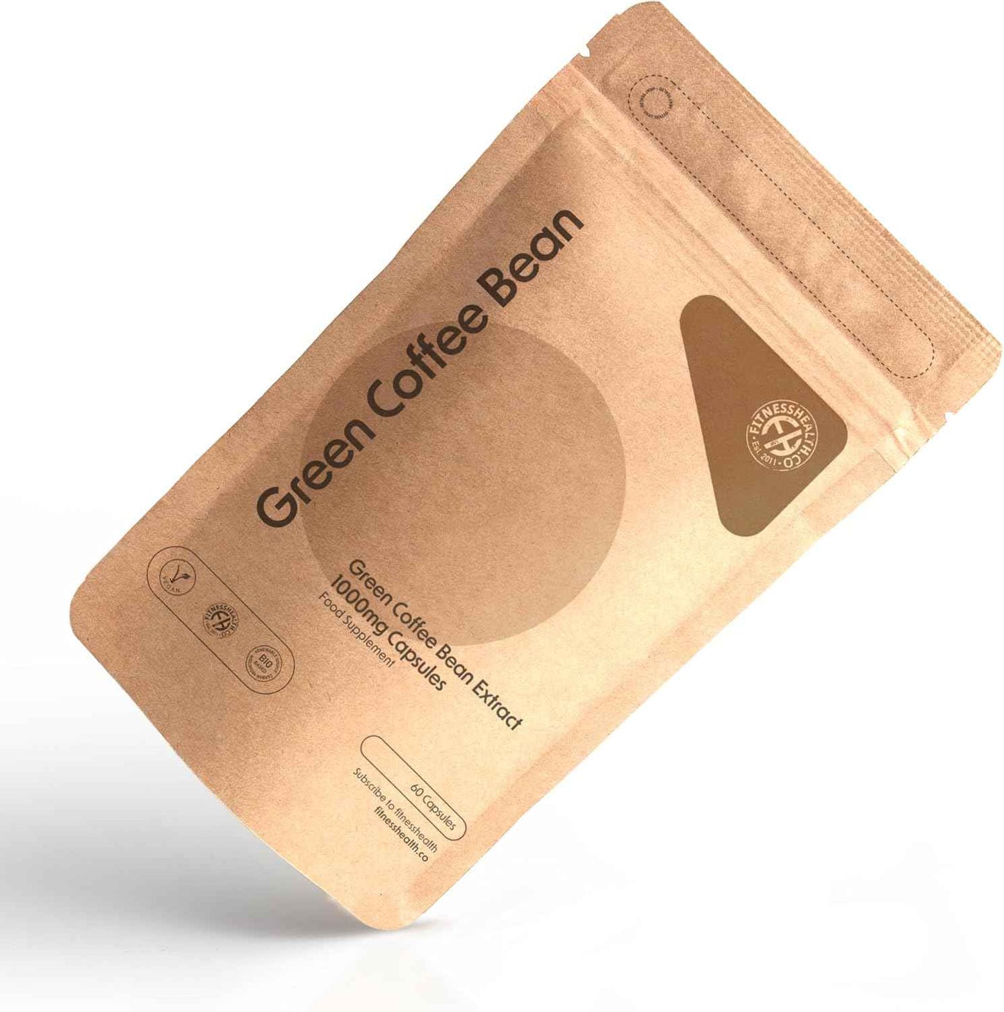 Green Coffee Bean Capsules 1000MG (60 Capsules) - Handpicked and Unroasted Green Coffee Bean Extract - Greens Coffee Supplement - High Strength Green Coffee Capsule