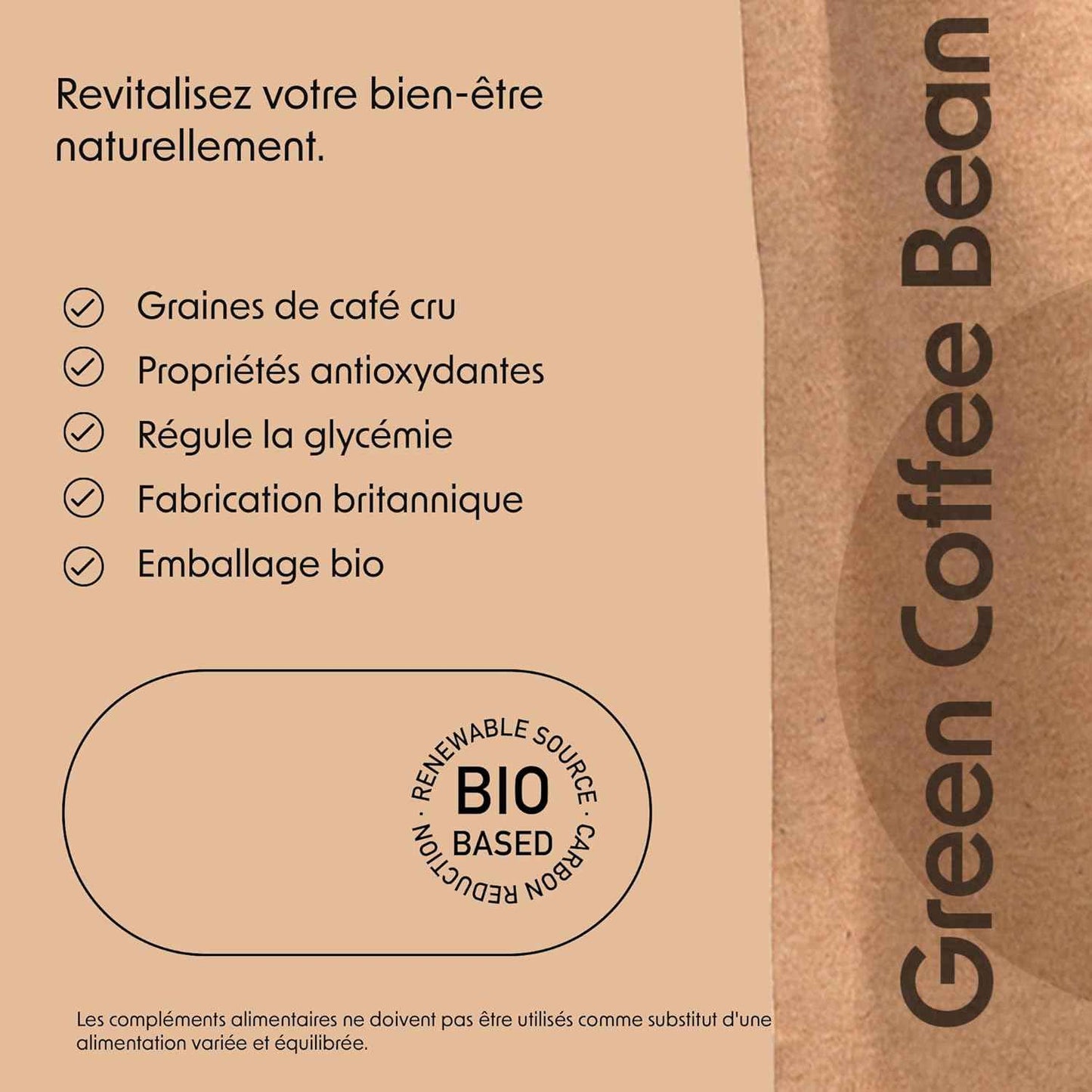 Green Coffee Bean Capsules 1000MG (60 Capsules) - Handpicked and Unroasted Green Coffee Bean Extract - Greens Coffee Supplement - High Strength Green Coffee Capsule