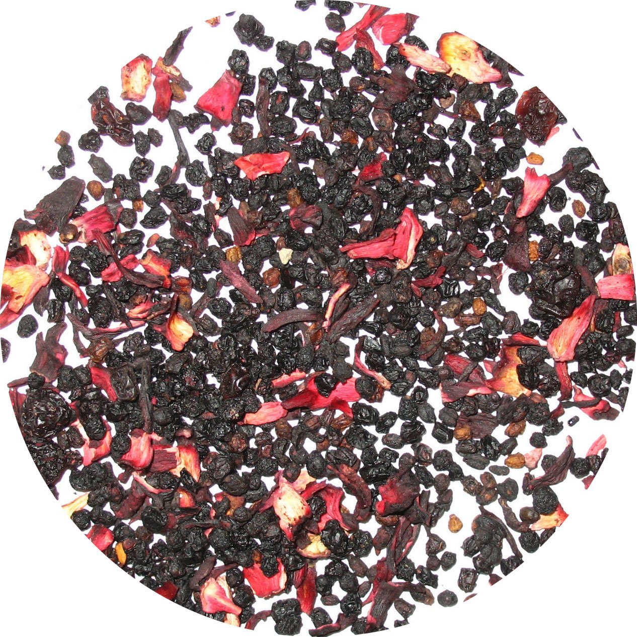 Green Hill Tea Elderberry Herbal Tea: Immune System Boosting Fruit Blend, Caffeine-Free Relaxing Drink - 4 OZ Bag