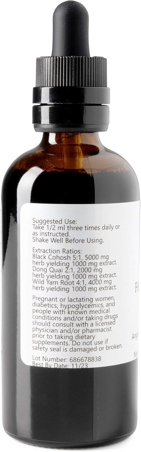 Greenbush Natural Products Female Hormone Balance Liquid Extract - 4 oz, 240 Doses - Supports Reproductive Health, Menstrual Cycle, Menopause Symptoms