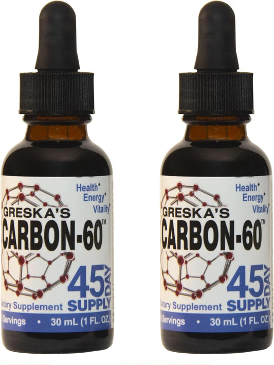 Greska's Carbon-60 Bundle: 3 Month Supply with Two 45-Day Packs