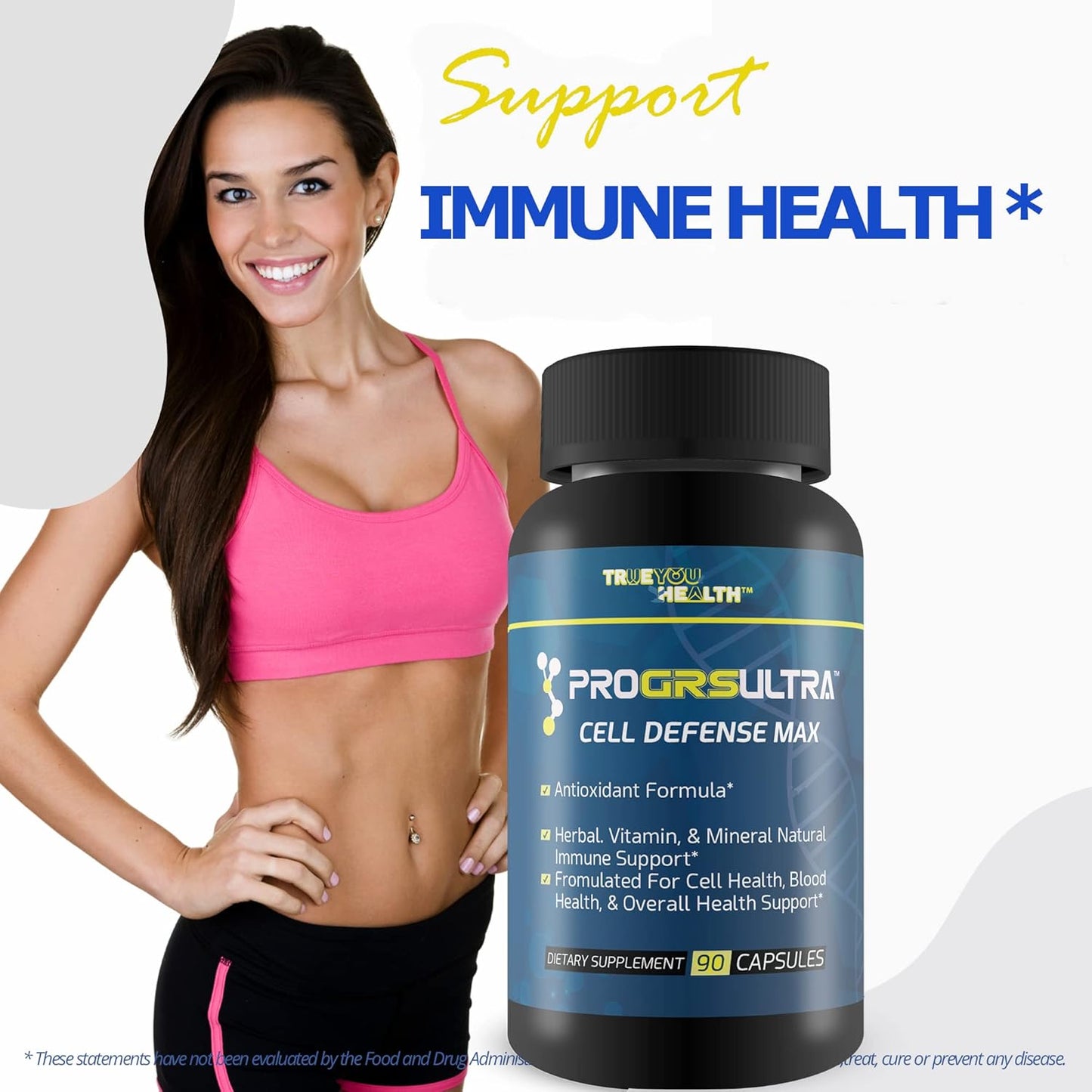GRS Ultra Super Antioxidant Formula with Vitamin C, D3, and Zinc for Cellular Health and Immune Support